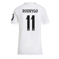 Camiseta Real Madrid Rodrygo Goes #11 Primera Equipación Replica 2024-25 para mujer mangas cortas